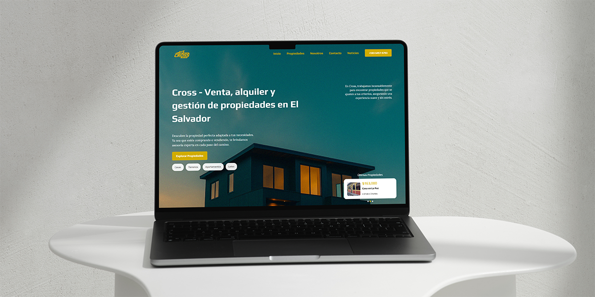 Cross Bienes Raíces – New Website!