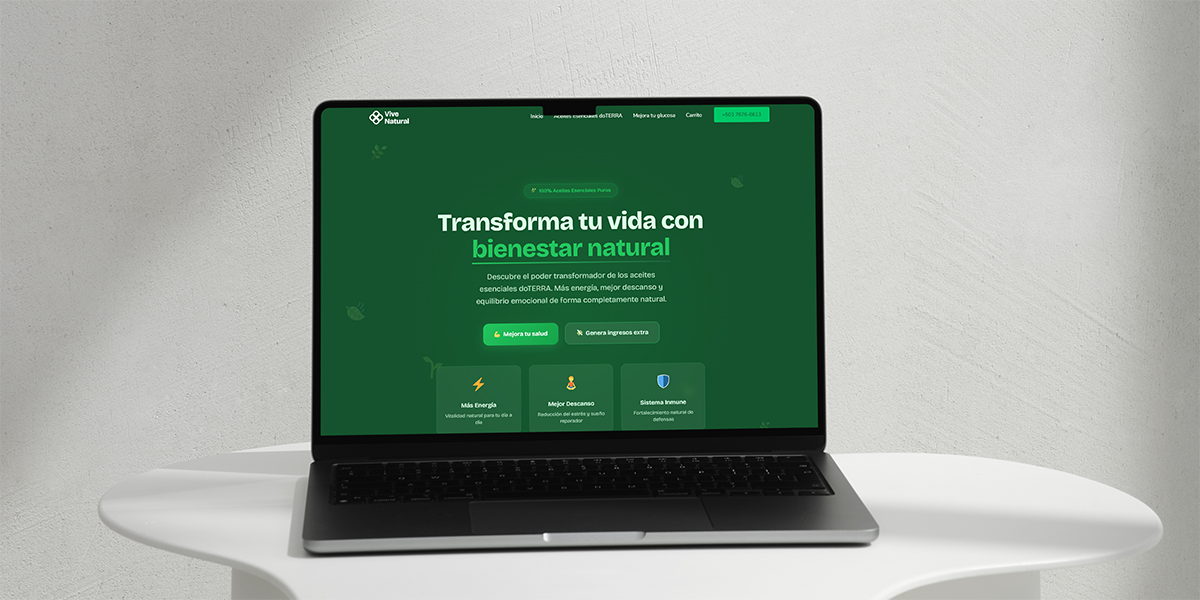 Vive Natural – New Website!